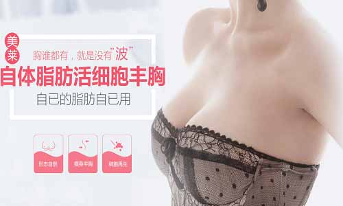 上海自體脂肪活細胞豐胸